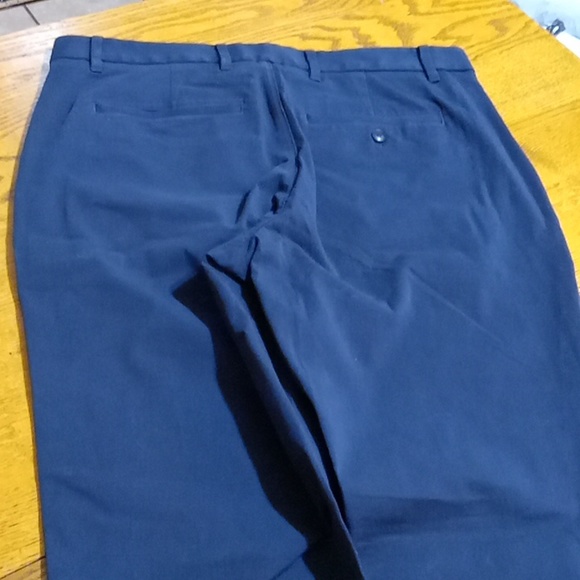 EVERLANE MEN'S Slacks Pants 38 x 32 Trousers NAVY BLUE NEW ATHLETIC FIT CHINO - Picture 4 of 8